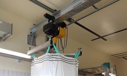 Electric chain hoist Big Bag Electric chain hoist with device for moving big bags