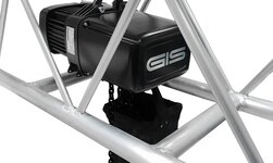 Lightweight electric chain hoist for stage construction