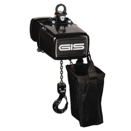 Electric chain hoist LP Setup C1 Chain hoist for scenic presentation with path and load measurement