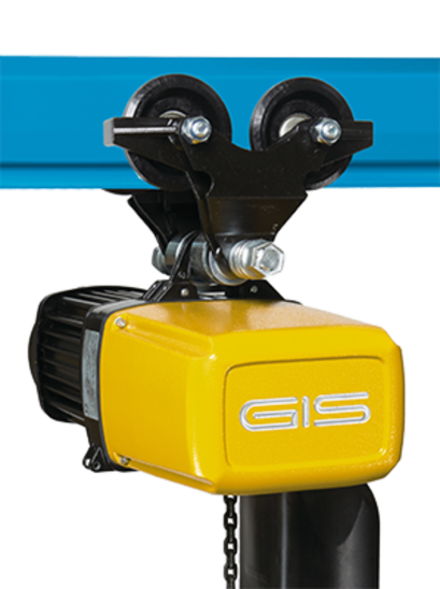 Manual trolley for moving goods manually