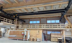 Overhead crane joinery