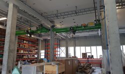 Crane system ensures in-house logistics